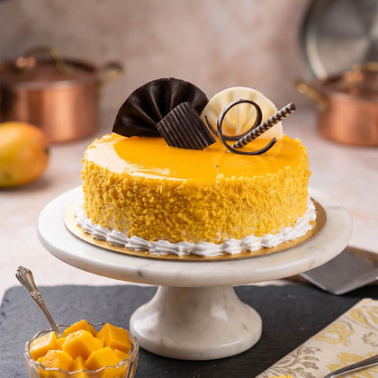 Creamy Tropical Mango Cake - 1/2kg