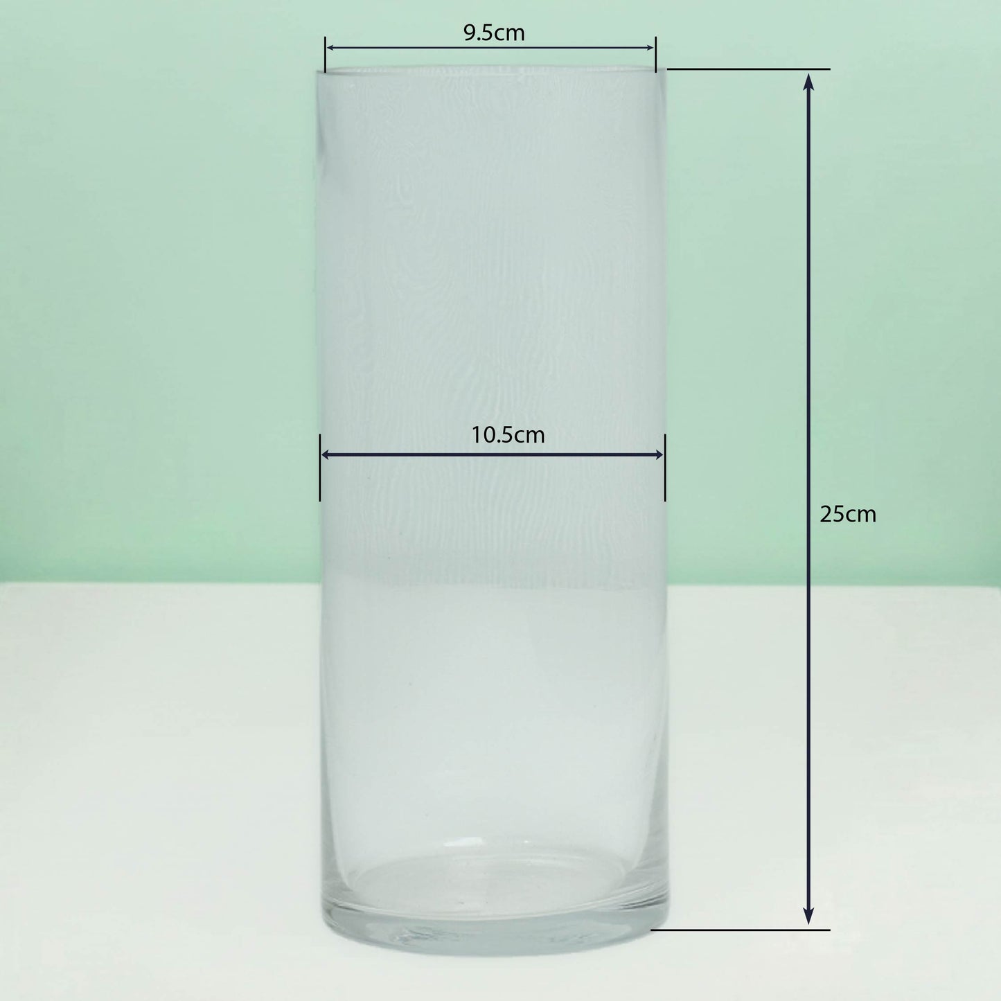 Floral Cylinder Vase