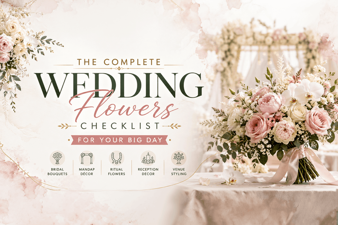Complete Wedding Flowers Checklist for Your Big Day