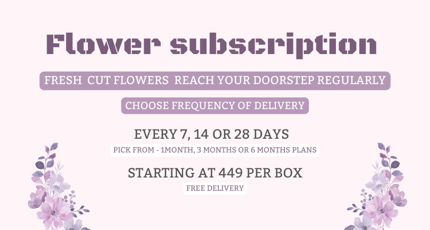 Flower Subscription Bangalore