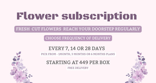 Flower Subscription Bangalore