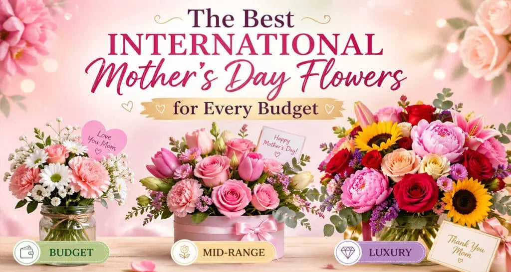 The Best International Mother’s Day Flowers for Every Budget
