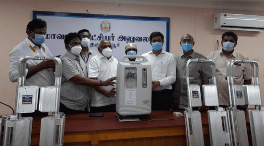 Oxygen Plant in Thanjavur Medical Mr.Ehiya to setup an Oxygen Plant in Thanjavur Medical College Hospital