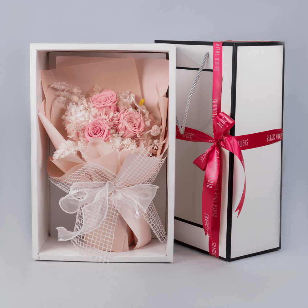 Pink Perfection - Preserved Bouquet - Image 3