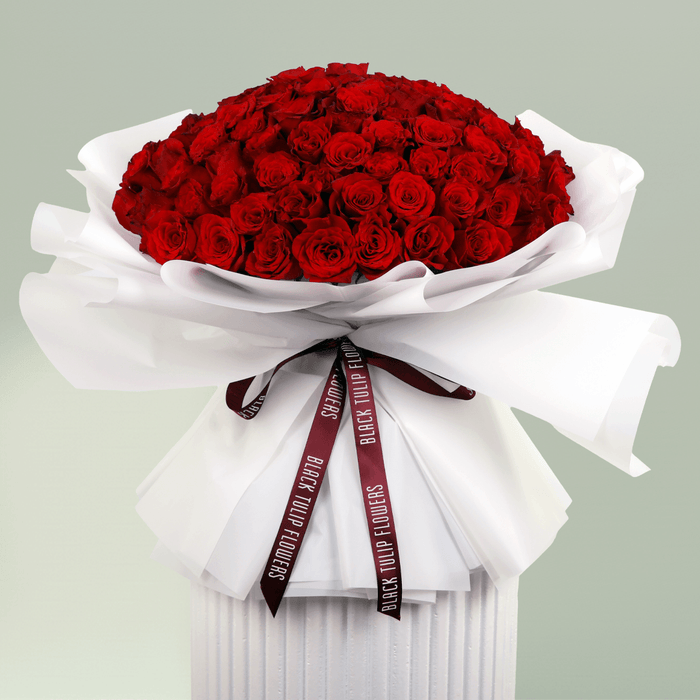 100 Red Rose Bouquet