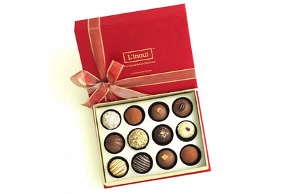 12 Exclusive Belgian & Swiss Chocolate Box - Image 1