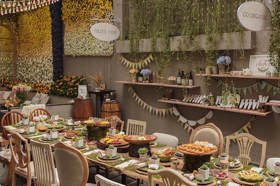 Wedding floral decor