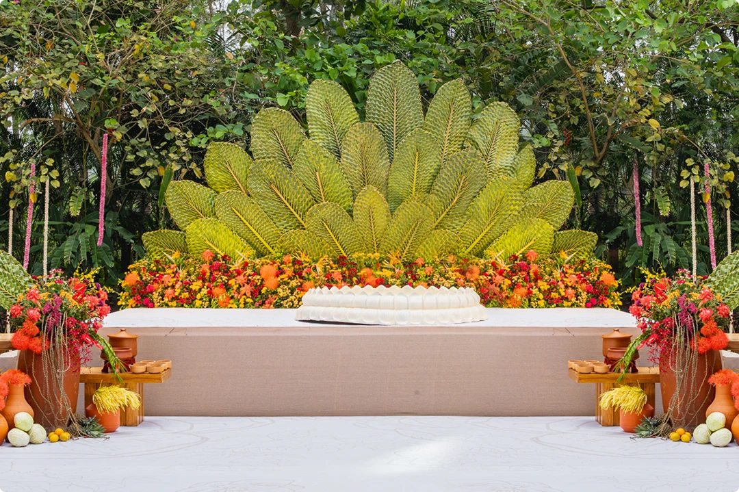Wedding floral decor