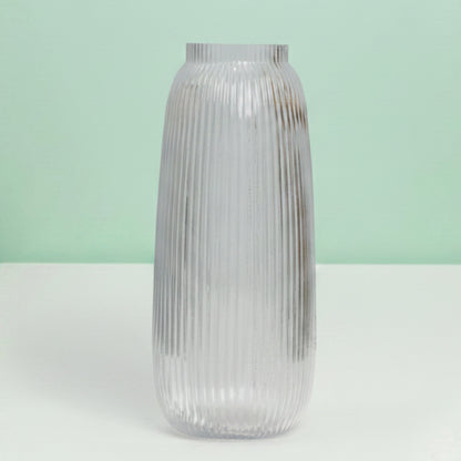 Tall Barrel Cylindrical Flower Vase