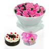 Mother’s Day Pink Rose Cake Combo