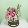 A Touch of Sweetness - Pink Cymbidium Orchid Box