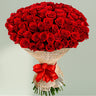 Bouquet of 50 premium red roses