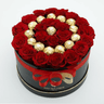 Red Roses and Ferrero Rocher Box