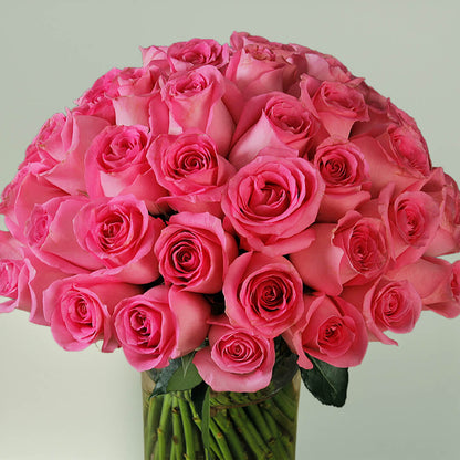 30 stems pink roses bunch bouquet for gifting
