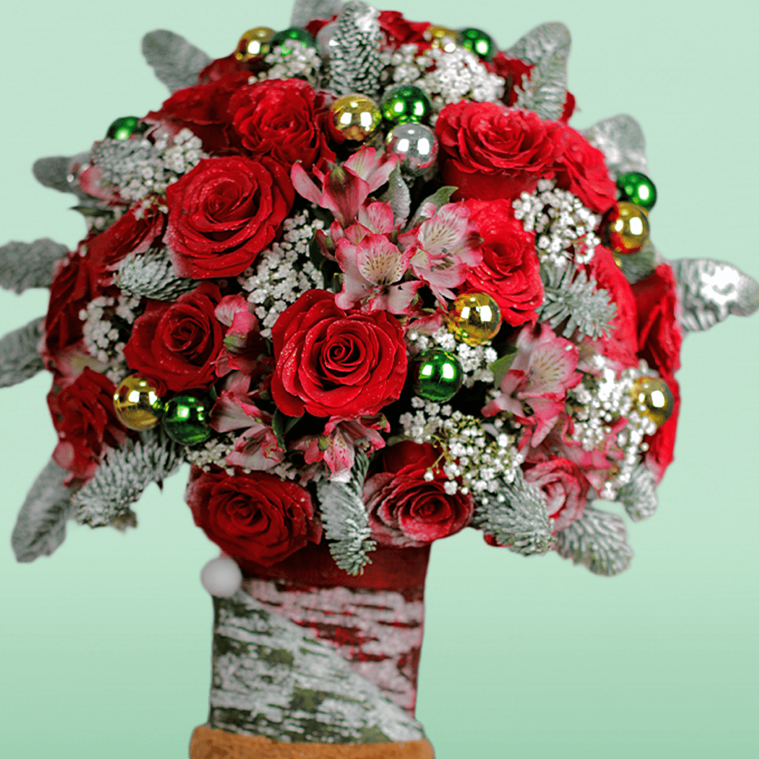 Christmas Present - christmas floral arrangement - Image 2