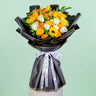 Sunflowers and Roses Mixed Bouquet