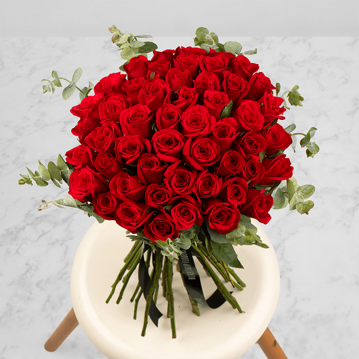 Grand 50 Red Roses Bouquet
