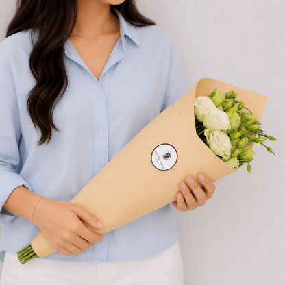Eustoma (Lisianthus) flowers by stem