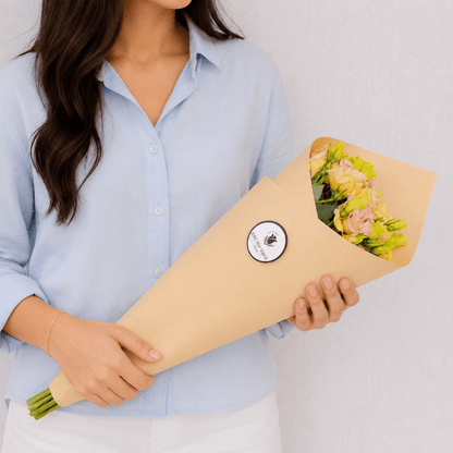 Eustoma (Lisianthus) flowers by stem