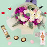 Floral Delight Rakhi Combo