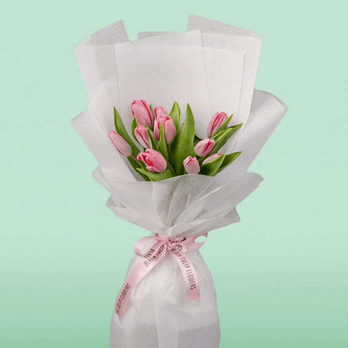Forever Us - Pink Tulip Bouquet