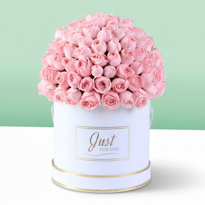 Mom’s 50 Pink Roses - Image 3