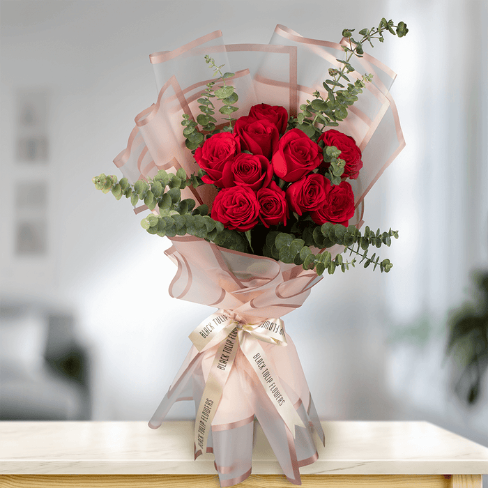 My Love - 15 Red Roses Bouquet