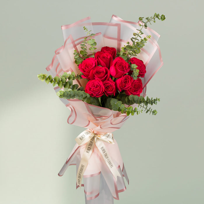 My Love - 15 Red Roses Bouquet