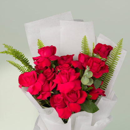 My Valentine red rose bouquet delivery in Bangalore