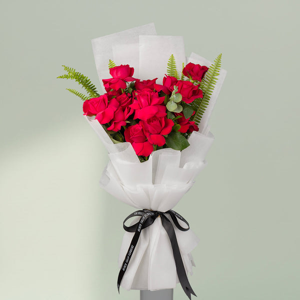 My Valentine red rose bouquet delivery in Bangalore