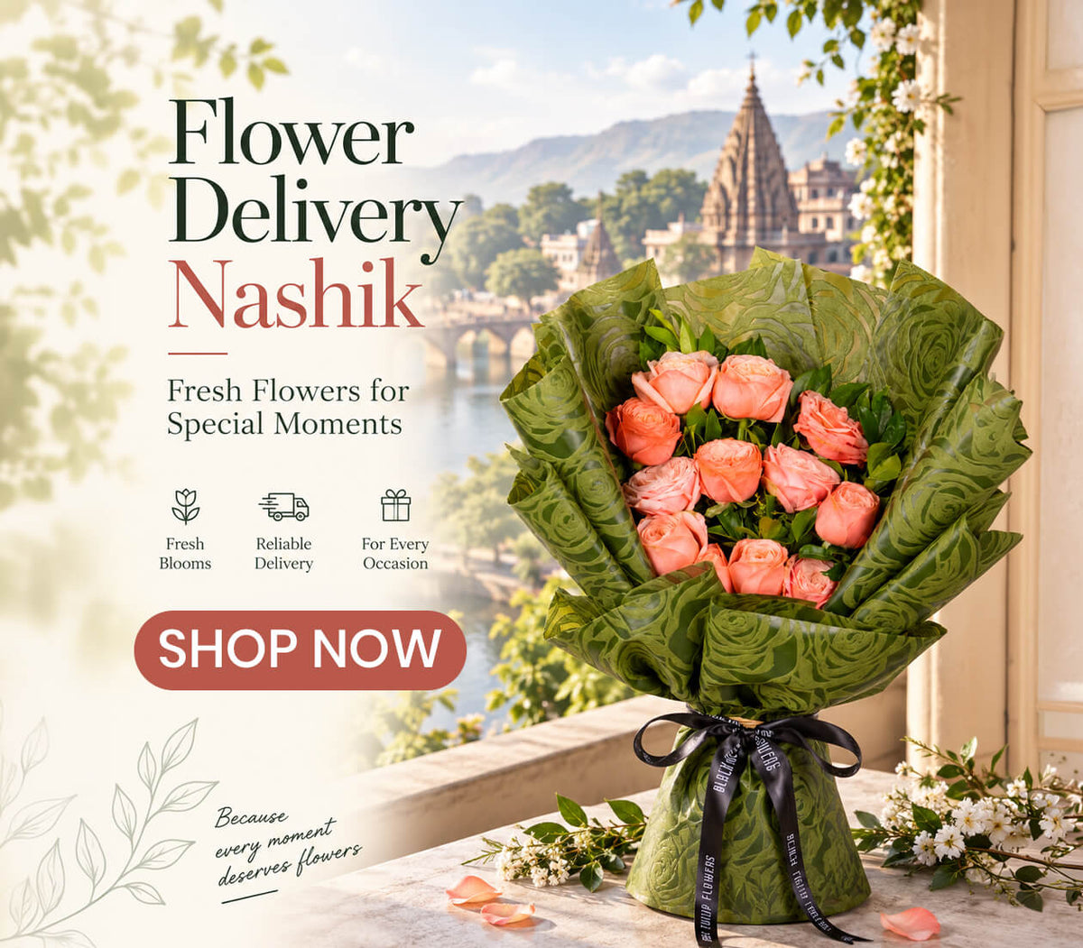 flower delivery tulip