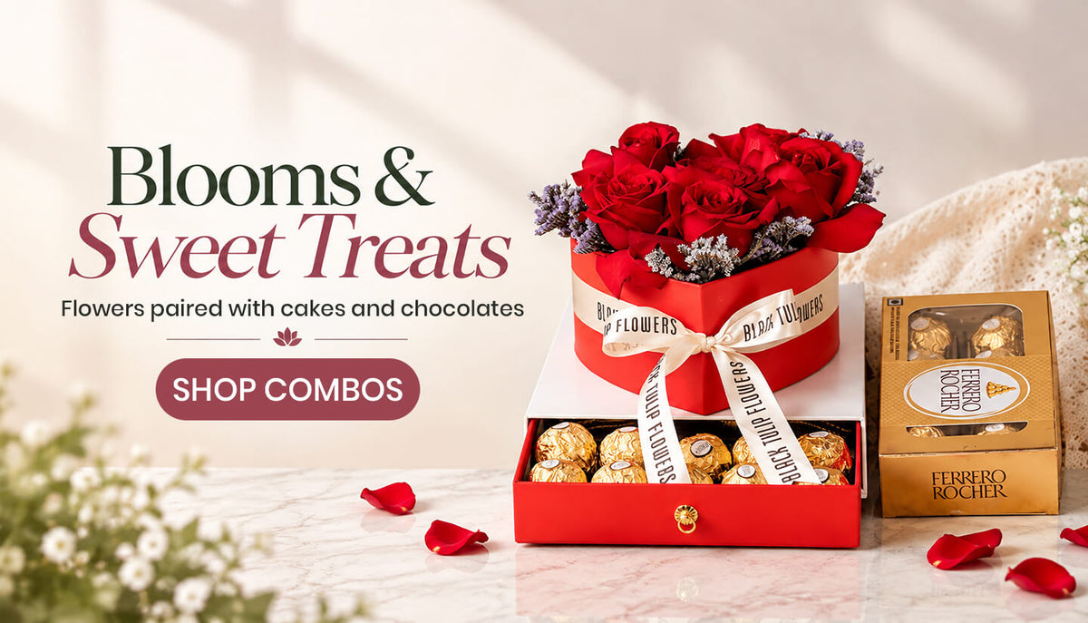 Flowers with Chocolates