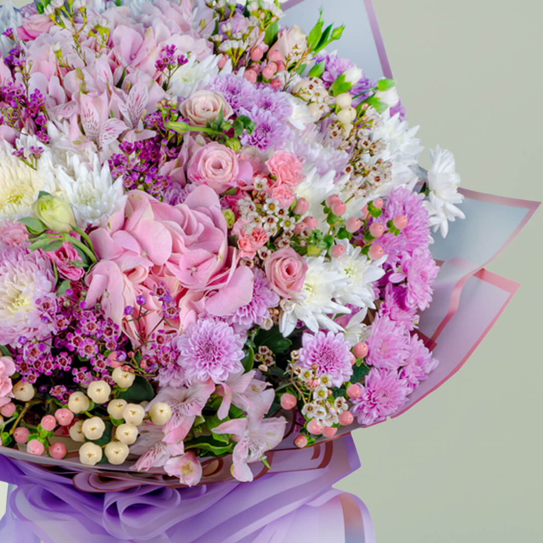 Pastel 4-Foot Exotic Bouquet