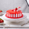 Strawberry Bliss Cream Cake (1/2 Kg)