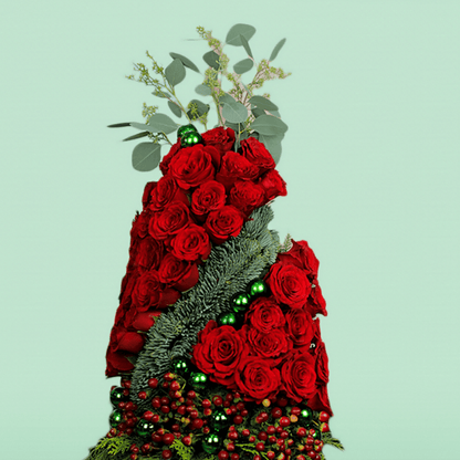 Christmas Present - Tree Shaped - christmas rose plant - Image 2