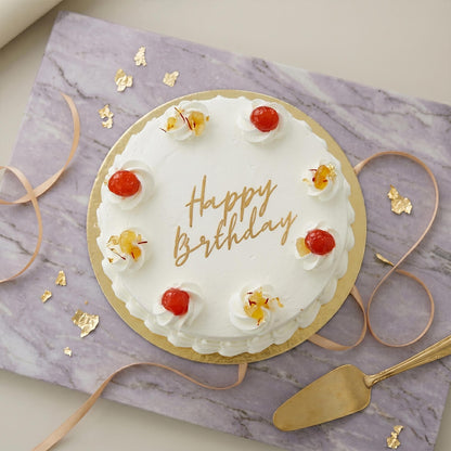 1/2 Kg Vanilla Fresh Cream Cake