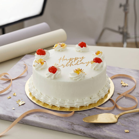 1/2 Kg Vanilla Fresh Cream Cake