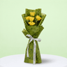 Yellow Charm Bouquet - 5 yellow roses