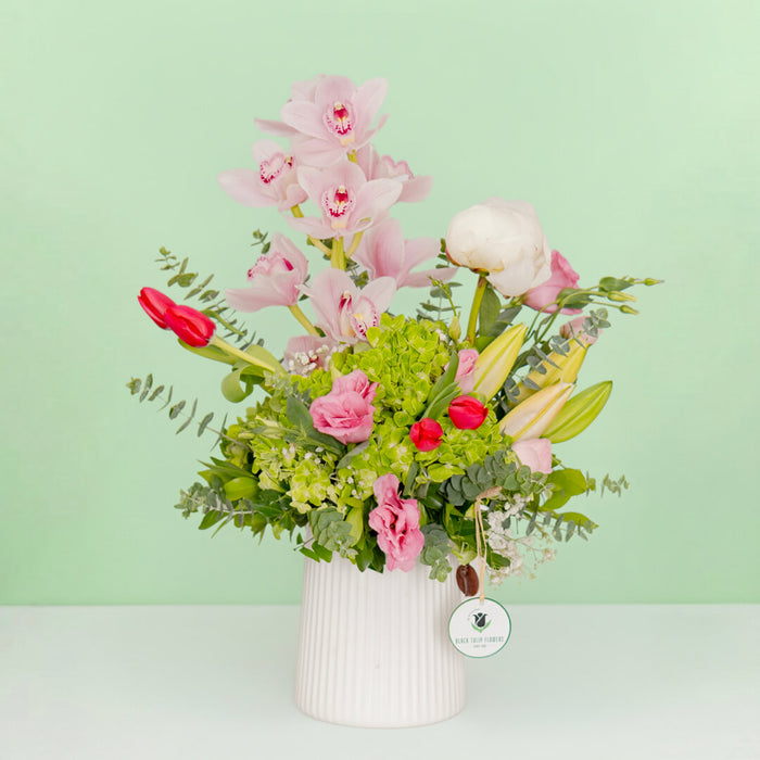 Assorted Luxe Floral Ceramic Vase