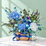Blue Hues Floral Basket