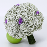 Million Star Bridal Bouquet