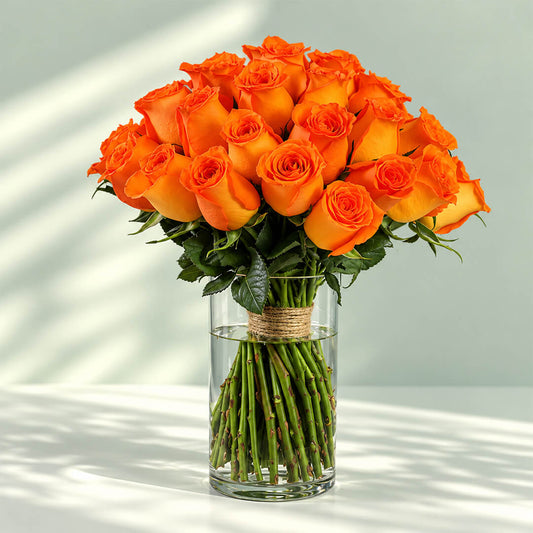 Bunch of Spritz roses in an elegant floral arrangement for premium gifting and special occasions