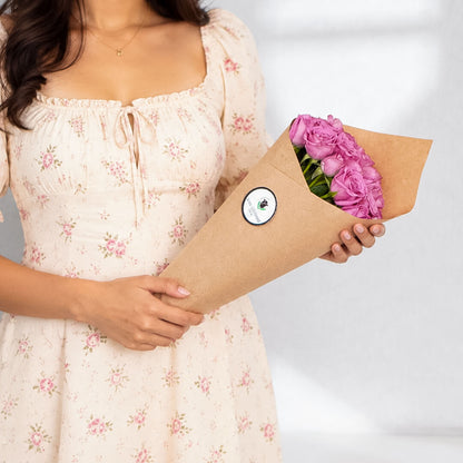 Premium cut sunflowers wrapped in a protective sleeve for fresh flower arrangements.