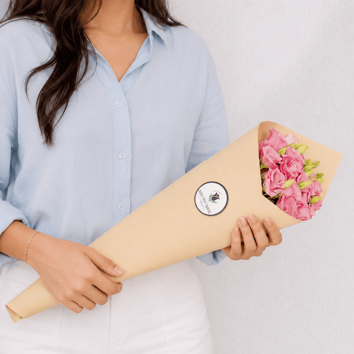 Eustoma (Lisianthus) flowers by stem