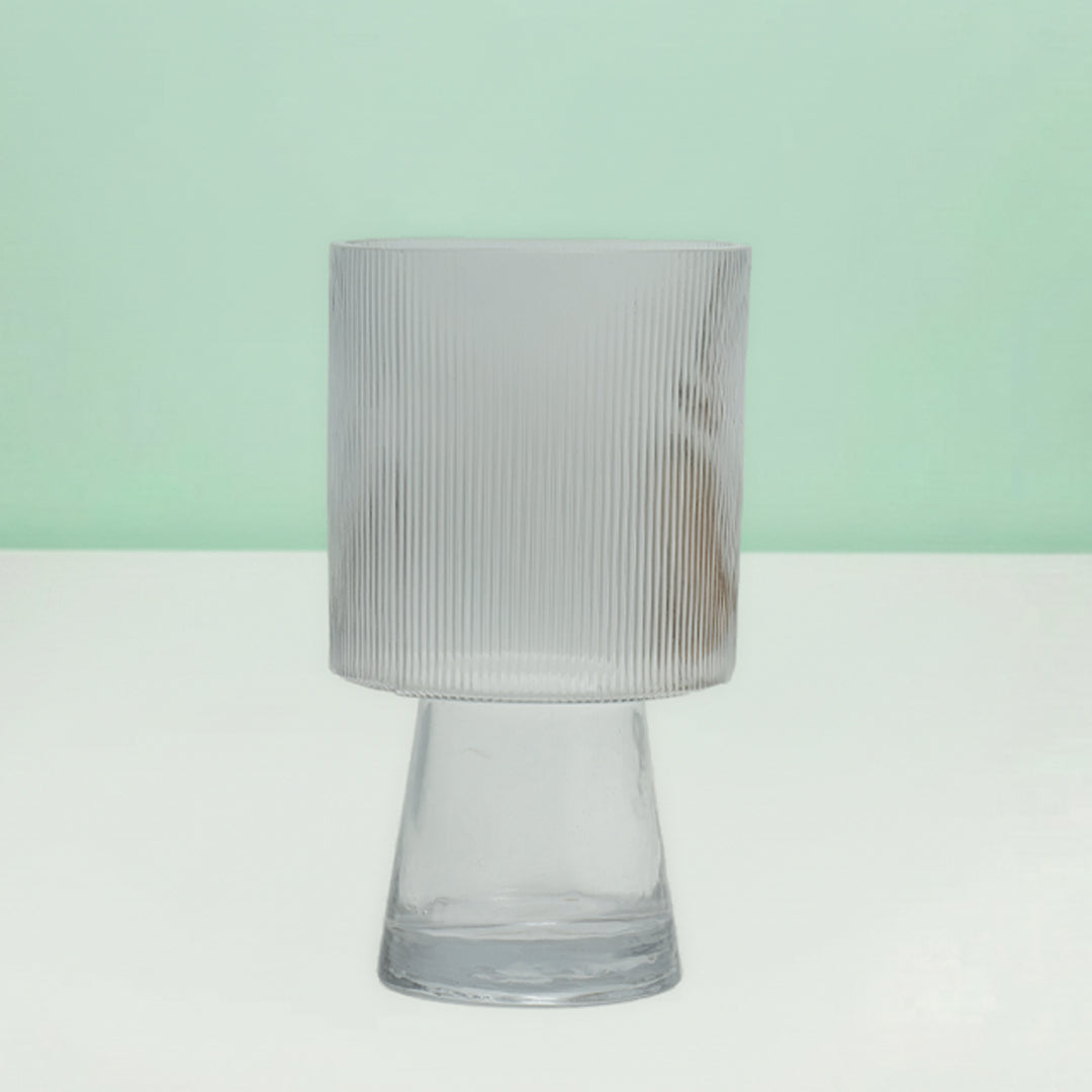 Goblet Column Glass Vase