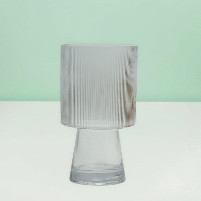 Goblet Column Glass Vase