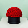 Grand Red Rose Hat Box