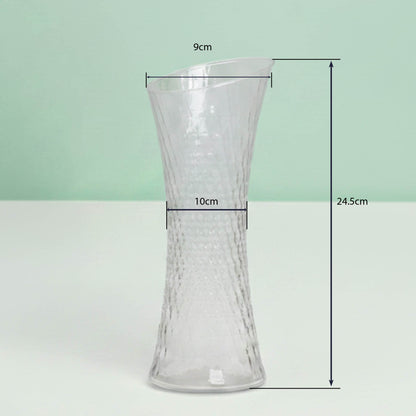 Honeycomb Hourglass Vase