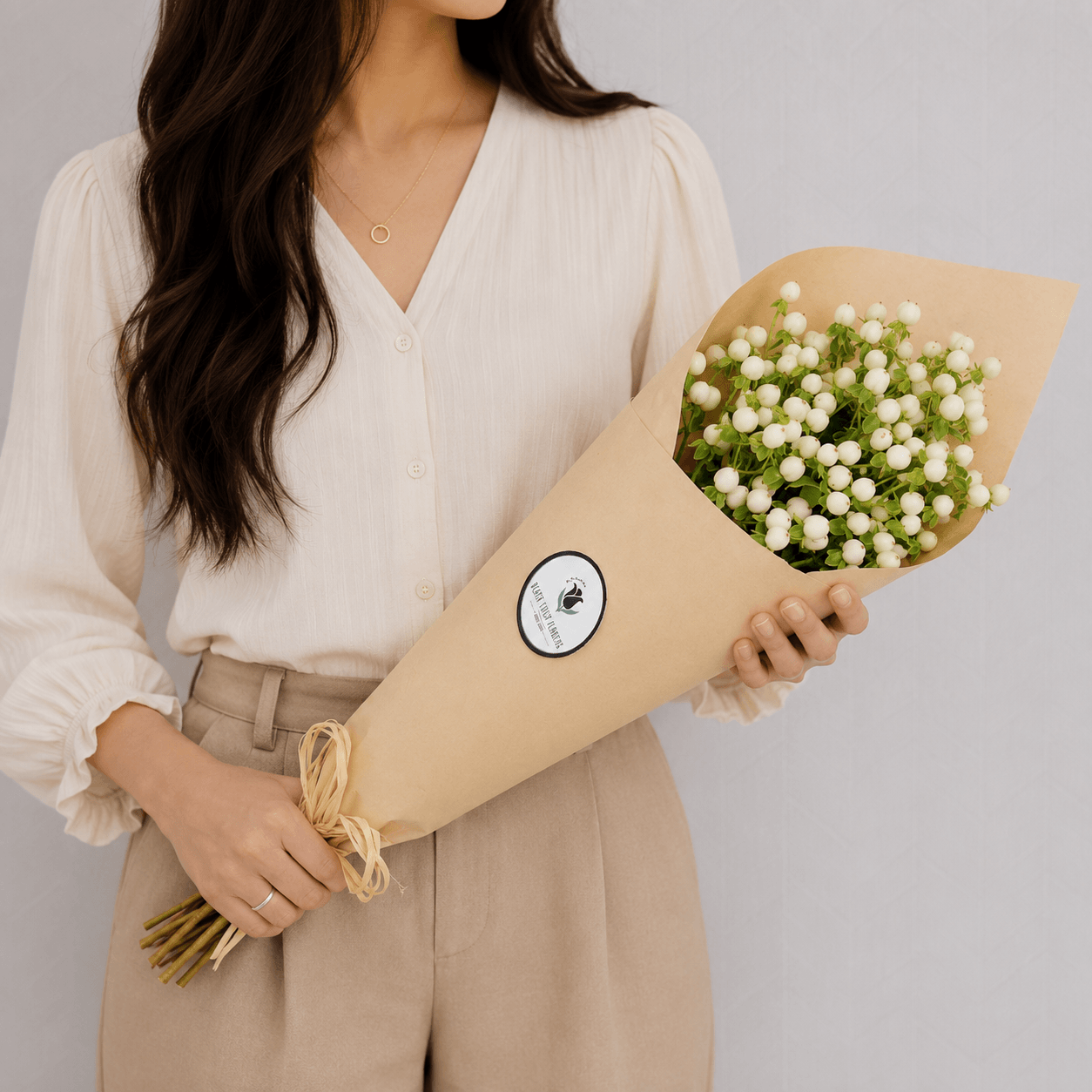 Long-stem, fresh-cut roses in assorted shades, available in convenient stem packs.