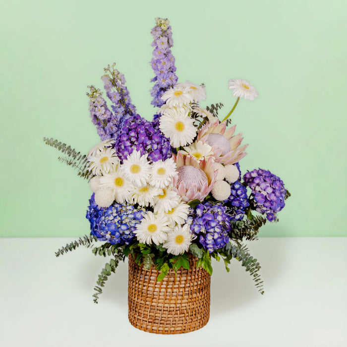 Luxury Assorted Flower Basket